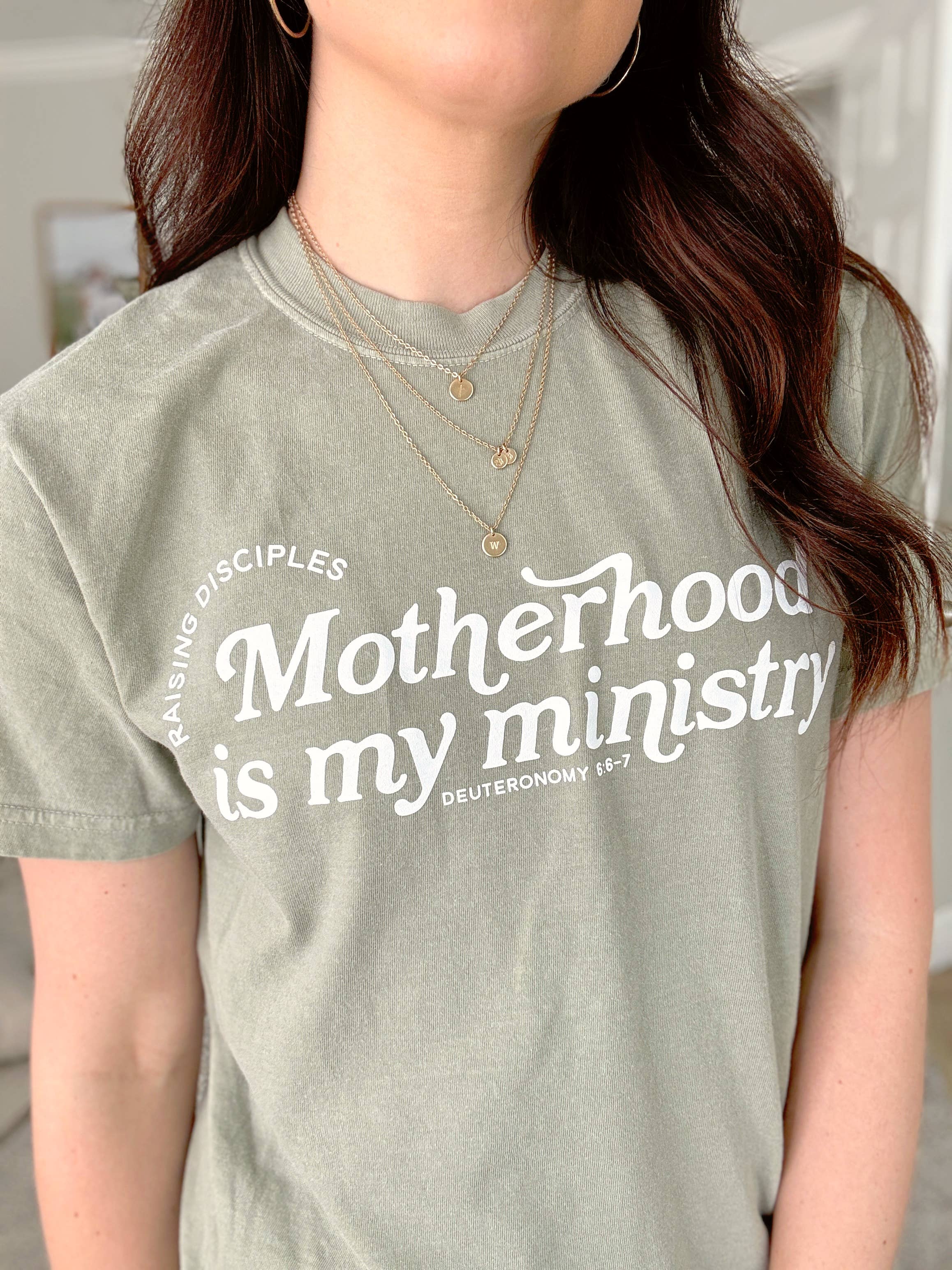Motherhood is My Ministry Tee
