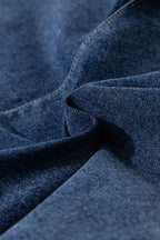 Ashleigh Blue Faux Wrapped Mini Denim Skort