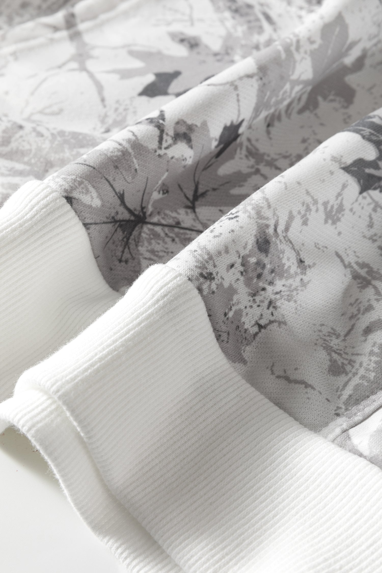 Light Grey Light Woodland Camo Classic Hoodie and Sweatpants Set