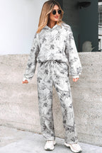 Light Grey Light Woodland Camo Classic Hoodie and Sweatpants Set