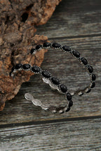 LDC Gem Inlay Retro C-shape Earrings