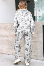 Light Grey Light Woodland Camo Classic Hoodie and Sweatpants Set