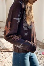 LDC Cowgirl Fashion Print Casual Sweater