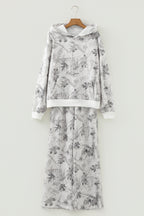 Light Grey Light Woodland Camo Classic Hoodie and Sweatpants Set