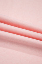 Light Pink 3 Pcs Crop Tank Top Shorts with Cardigan Lounge Set